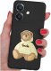 krainaGSM Etui do Oppo A40 | A40M | WZORY | SILIKONOWE MATT SZKŁO 9H 1