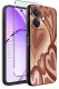krainaGSM Etui do Oppo A40 | A40M | WZORY | SILIKONOWE MATT SZKŁO 9H 2