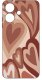 krainaGSM Etui do Oppo A40 | A40M | WZORY | SILIKONOWE MATT SZKŁO 9H 3