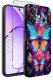 krainaGSM Etui do Oppo A40 | A40M | WZORY | SILIKONOWE MATT SZKŁO 9H 2
