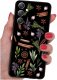 ETUI do Samsung Galaxy M23 5G WZORY |SILIKONOWE MATT CASE + SZKŁO 9H 1