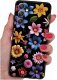 ETUI do Samsung Galaxy M23 5G WZORY |SILIKONOWE MATT CASE + SZKŁO 9H 1