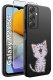ETUI do Samsung Galaxy M23 5G WZORY |SILIKONOWE MATT CASE + SZKŁO 9H 2