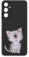 ETUI do Samsung Galaxy M23 5G WZORY |SILIKONOWE MATT CASE + SZKŁO 9H 3