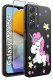 ETUI do Samsung Galaxy M23 5G WZORY |SILIKONOWE MATT CASE + SZKŁO 9H 2