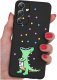 ETUI do Samsung Galaxy M23 5G WZORY |SILIKONOWE MATT CASE + SZKŁO 9H 1