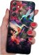 ETUI do Samsung Galaxy M23 5G WZORY |SILIKONOWE MATT CASE + SZKŁO 9H 1