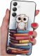 ETUI do Samsung Galaxy M23 5G WZORY |SILIKONOWE MATT CASE + SZKŁO 9H 1
