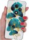 krainaGSM Etui do Oppo Reno 12 F 5G | 12 FS 5G WZORY |SILIKONOWE MATT CASE + SZKŁO 9H 1