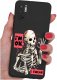 krainaGSM ETUI do Xiaomi Redmi Note 10 5G SILIKONOWE MATT CASE + SZKŁO 9H 1