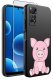 ETUI do Xiaomi Redmi Note 11 Pro | WZORY | SILIKONOWE MATT CASE + SZKŁO 9H 2
