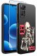 krainaGSM ETUI do Xiaomi Redmi Note 11 Pro | WZORY | SILIKONOWE MATT CASE + SZKŁO 9H 2