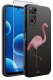 krainaGSM ETUI do Xiaomi Redmi Note 11 Pro | WZORY | SILIKONOWE MATT CASE + SZKŁO 9H 2