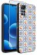 krainaGSM ETUI do Xiaomi Redmi Note 11 Pro | WZORY | SILIKONOWE MATT CASE + SZKŁO 9H 2