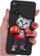 krainaGSM ETUI do Xiaomi Redmi Note 11 Pro | WZORY | SILIKONOWE MATT CASE + SZKŁO 9H 1