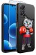 krainaGSM ETUI do Xiaomi Redmi Note 11 Pro | WZORY | SILIKONOWE MATT CASE + SZKŁO 9H 2