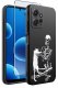 ETUI do Xiaomi Redmi Note 12 4G | WZORY | SILIKONOWE MATT CASE + SZKŁO 9H 2