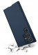 Etui do Samsung S25 Ultra CASE Gumowe Granatowe Matowe Silikon Slim + SZKŁO 2