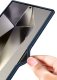 Etui do Samsung S25 Ultra CASE Gumowe Granatowe Matowe Silikon Slim + SZKŁO 5