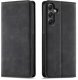 ETUI Z KLAPKĄ do Samsung S25+ Plus Zamykane Magnetyczne Skórzane + Szkło 3