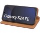 Etui do Samsung Galaxy S24 FE SKÓRZANE PORTFEL MAGNETYCZNE + SZKŁO 9H 6