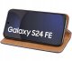 Etui do Samsung Galaxy S24 FE SKÓRZANE PORTFEL MAGNETYCZNE + SZKŁO 9H 7