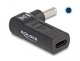 DELOCK Adapter Notebook Ladekabel USB Type-C Buchse zu HP 1
