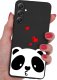 ETUI do Samsung Galaxy S24 CASE WZORY SOFT MATT PLECKI + SZKŁO 9H 1