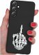 ETUI do Samsung Galaxy S24 WZORY | SILIKONOWE MATT CASE + SZKŁO 9H 1