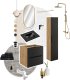 Zestaw meblowy 60cm z umywalką meblową SKY 2