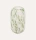 Lumarko VASE ARVO WHITE / GREEN H26CM 1