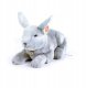 Rappa - Pluszowa realistyczna maskotka Królik 33 cm 1