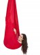 HUŚTAWKA SENSORYCZNA DLA DZIECI HAMAK 280x150cm 100kg (czerwona) 6