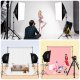 2x LAMPY STUDYJNE PULUZ SOFTBOX 50x70 cm ŻARÓWKI LED 4