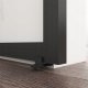 Drzwi przesuwne 90 Loft 8S szklane stalowe czarne z szybami od ręki 5