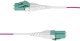 StarTech OM4RLCLC1M kabel InfiniBand / światłowodowy 1 m LC OFNR Fioletowy 3