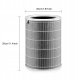 Rosfix FILTR HEPA XIAOMI MI AIR PURIFIER 3H 3C PRO CHIP 360 +6x BAWEŁNA PREFILTR 8