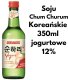 Soju jogurtowe koreański napój alkoholowy destylowany z ryżu Somaek można pić z piwem 12% 350ml 3
