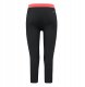 Legginsy termoaktywne damskie Salewa Cristallo Warm Amr 3/4 Tight - black out rozmiar: s 3