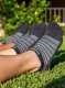 Skarpety merino Injinji Run Lightweight No-Show Wool - slate rozmiar: l 3