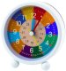 Zegar Budzik Dziecięcy Edukacyjny Kwarcowy Minuty Sekundy Kolorowy 9cm LEAN Toys 2