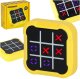 Kółko krzyżyk gra elektroniczna logiczna tic tac toe konsola przenośna żółta Kik Sp. z o. o. Sp. k. 1