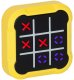 Kółko krzyżyk gra elektroniczna logiczna tic tac toe konsola przenośna żółta Kik Sp. z o. o. Sp. k. 2