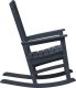 vidaXL Krzesła bujane , 2 sztuki, granatowe, wymiary 70x92x107,5 cm, materiały: HDPE 5