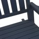 vidaXL Krzesła bujane , 2 sztuki, granatowe, wymiary 70x92x107,5 cm, materiały: HDPE 7