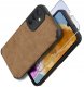 Etui do Samsung M15 5G silikonowe SKÓRZANE VINTAGE CASE + Szkło na ekran 9H 1