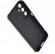 Etui do Samsung M15 5G silikonowe SKÓRZANE VINTAGE CASE + Szkło na ekran 9H 4