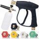 ZESTAW PISTOLET DO MYJKI CIŚNIENIOWEJ KARCHER 22MM 5X DYSZA PIANOWNICA 1L 1