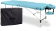 Łóżka do masażu ZENET aluminiowy, składany, regulowany, profesjonalny, z pokrowcem, ZET-1044/L-LIGHT BLUE 1