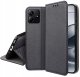 Etui z klapką do Xiaomi Redmi Note 14 5G Zamykane Czarne Futerał + Szkło 9H 5